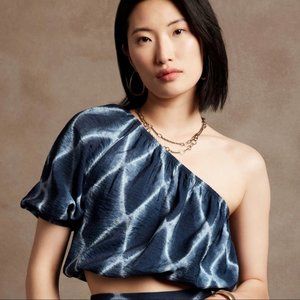 Banana Republic One Shoulder Crop Top